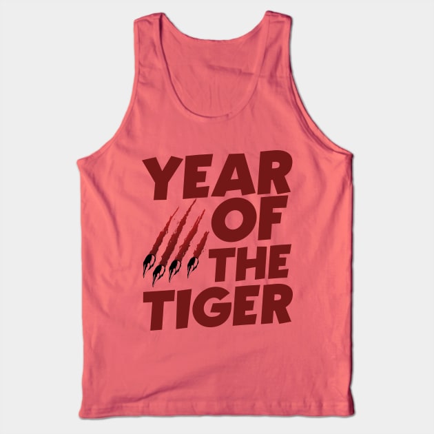 Year Of The Tiger Chinese New Year 2022 Tank Top by TheAparrelPub